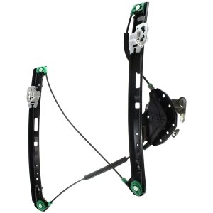 Power Front Window Regulator for BMW 3-Series 2000-2005, Left (Driver), without Motor, Sedan/Wagon, Replacement