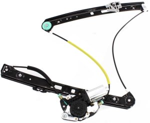 Power Front Window Regulator with Motor for BMW 3-Series (2000-2005), Left (Driver), Sedan/Wagon, Replacement - Fits: 316i, 318i, 320i, 323i, 325i, 328i, 330i, M3.