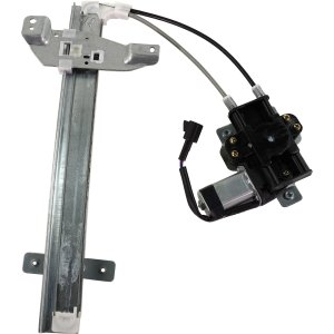 Power Rear Window Regulator with Motor for Buick Century 1997-2005 and Regal 1997-2004, Right (Passenger) Side, Replacement