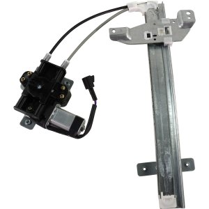 Power Rear Window Regulator with Motor for Buick Century 1997-2005 and Regal 1997-2004, Left (Driver) Side, Replacement