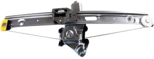 Power Rear Window Regulator with Motor for BMW 3-Series 2000-2006, Right (Passenger), Sedan/Wagon, Replacement - Fits 320i, 323i, 325i, 328i, 330i