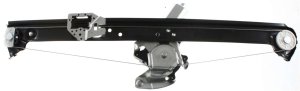 Power Rear Window Regulator with Motor for BMW X5 2000-2006, Right (Passenger) Side, Replacement