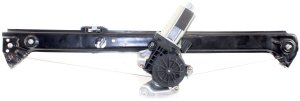 Power Rear Window Regulator with Motor for BMW X5 2000-2006 Models, Left (Driver) Side, Replacement