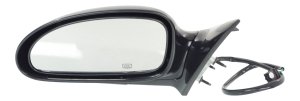 Power Mirror for Buick Le Sabre 2000-2005, Left (Driver), Manual Folding, Heated, Paintable, without Memory, Replacement