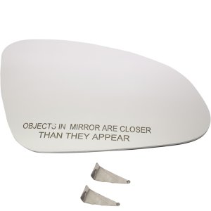 Mirror Glass for Buick Verano 2012-2017, Right (Passenger) Side, Non-Heated, with Backing Plate, Replacement