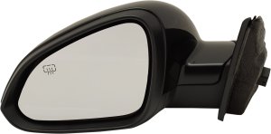 Power Mirror for Buick Regal 2011-2017, Left (Driver) Side, Manual Folding, Heated, Paintable, with Signal Light, without Lane Departure Warning System, Replacement