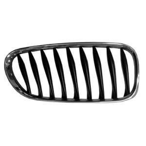 2003 - 2008 BMW Z4 Grille - (Brand: LKQ) - Right (Passenger) Side - (3.0i 3.0L Convertible + M Roadster 3.2L Convertible + M Coupe 3.2L Coupe + 2.5i 2.5L Convertible + Roadster 3.0i 3.0L Convertible + Roadster 3.0si 3.0L Convertible + Coupe 3.0si 3.0L Coupe + 3.0si 3.0L Convertible + 2.5si 2.5L Convertible) Replacement