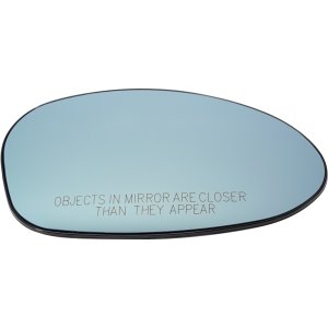 Heated Mirror Glass for BMW 3-Series (2001-2009) / 1-Series (2008-2009), Right (Passenger), without Auto-Dimming, for Convertible/Coupe/Wagon Models, Replacement Models: 128i, 135i, 325i, 330i, 335i.