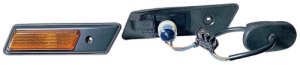 Left Side Repeater Light for 1989 - 1995 BMW 530i, Driver Side, OEM Replacement: 63131378009