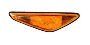 Left (Driver) Side Repeater Light for 2003 - 2006 BMW 325i, with Amber Lens, from 3-03,  63136920685, Replacement