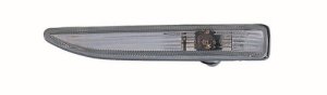 Left (Driver) Side Repeater Light for 2002 - 2008 BMW 750i Replacement, White Turn Indicator, OEM 63137164757