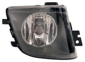 Fog Light Assembly for 2009 - 2011 BMW 740i, Right (Passenger) Side, Replacement Housing/Lens/Cover - F01 Body Code, F01/F02,  63177182196-PFM, Replacement