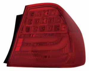 Right (Passenger) Tail Light Lens/Housing for 2009 - 2011 BMW M3 Sedan (E90 Body Code), Includes Lens,  63217289430, Replacement