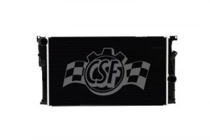 Radiator Assembly for 2012 - 2016 BMW 228i, F22 Series with Super Ultra Low Emission Vehicle (SULEV), OEM (OEM): 17118672106, Replacement
