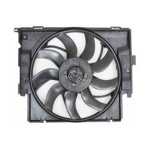 Radiator Cooling Fan Assembly for 2014 - 2018 BMW 328i GT Xdrive F34,  17428641965, Replacement