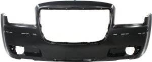 Front Bumper Cover for Chrysler 300 2005-2010, Primed (Ready to Paint), Compatible with 3.5L Engine, Replacement