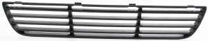 Front Bumper Grille for Chevrolet Cobalt 2005-2010, Center Placement, Textured Finish, Replacement