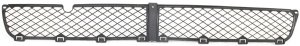 Front Bumper Grille for Chrysler PT Cruiser 2006-2010, Lower, Black, Replacement