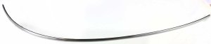 Front Bumper Molding for Buick Century 1997-2005, Right (Passenger) = Left (Driver), Plastic, Chrome, Replacement