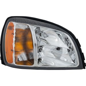 Headlight Assembly for Cadillac DeVille 2004-2005, Right (Passenger), Halogen, Replacement