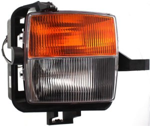 Front Fog Light Assembly for Cadillac CTS 2003-2007, Right (Passenger) Side, with Signal Light, Excluding V Model, Replacement