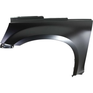 Front Fender for Chevrolet Equinox 2005-2009 / Pontiac Torrent 2006-2009, Left (Driver), Primed (Ready to Paint), Steel, Without Antenna Hole, Replacement