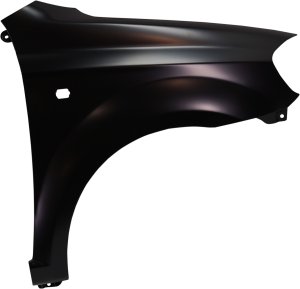 Front Fender for Chevrolet AVEO Sedan 2007-2008, Right (Passenger), Primed (Ready to Paint), with Signal Light Holes, Replacement