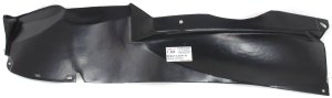 Front Fender Liner for Chevrolet Malibu (1997-2003), Classic (2004-2005), Oldsmobile Cutlass (1997-1999), Right (Passenger) Side, Rear Section, Replacement