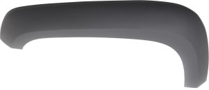 Front Wheel Opening Molding for 2004-2012 GMC Canyon/Chevrolet Colorado, OE Style, Left (Driver), Textured Gray, w/ Off Road Package, Replacement
