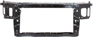 Black Steel Radiator Support Assembly for Chevrolet Impala (2006-2011) & Monte Carlo (2006-2007), Replacement