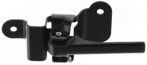 Front Interior Door Handle for Chevrolet Astro, GMC Safari 1985-1992, Right (Passenger), Metal, Smooth Black, Replacement