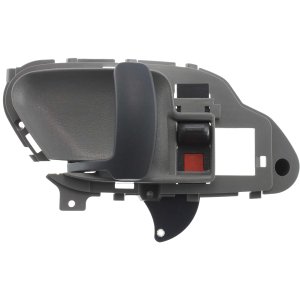 Front Interior Door Handle, Left (Driver), Gray for Chevrolet/GMC C/K Full Size Pick-Up 1995-2002, Suburban 1995-1999, Replacement