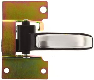 Front Interior Door Handle in Chrome for Chevrolet/GMC C/K Series Pick Up Trucks (1978-1980), Right (Passenger) Side, Replacement