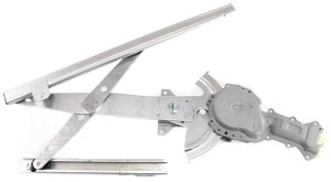 Power Front Window Regulator with Motor for Chevrolet Cavalier Sedan (1995-2005), Left (Driver), Replacement