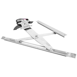 Power Front Window Regulator with Motor for Chevrolet Cavalier 1995-2005, 2-Door Coupe, Left (Driver), Replacement