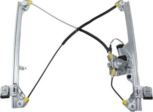 Front Window Regulator for Chevrolet Silverado/GMC Sierra 1999-2007, Left (Driver), Power with Motor, Includes 2007 Classic Model, Replacement