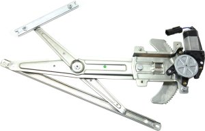 Front Window Regulator for Chevrolet Colorado 2004-2012, Right (Passenger), Power, with Motor, Replacement