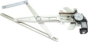 Front Window Regulator with Power Motor for Chevrolet Colorado 2004-2012, Left (Driver), Replacement