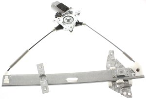 Front Window Regulator for Chevrolet Impala 2000-2005, Right (Passenger), Power Operated with Motor, Replacement
