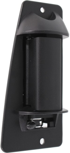 Rear Exterior Door Handle RH for Chevrolet Silverado/GMC Sierra 1999-2006, Right (Passenger), Textured Black Lever, Textured Black Housing Plastic, Extended Cab, Includes 2007 Classic, Replacement