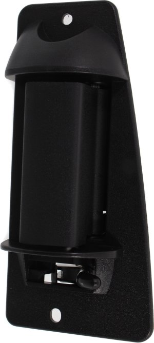 Rear Exterior Door Handle for Silverado/Sierra 1999-2006, Left (Driver), Textured Black Lever & Housing, Plastic, Extended Cab, Includes 2007 Classic, Replacement