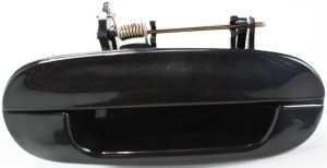 Rear Exterior Door Handle for GMC Envoy/Chevrolet Trailblazer 2002-2009, Right (Passenger), Paint to Match, 2-Row Seating, Replacement