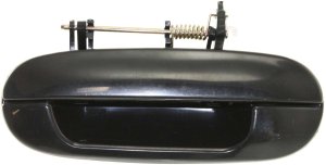 Rear Exterior Door Handle for Chevrolet Trailblazer/GMC Envoy 2002-2009, Left (Driver), Paint to Match, 2-Row Seating, Replacement