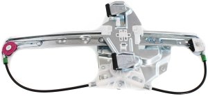 Power Rear Window Regulator for Cadillac Deville 2000-2005 Sedan, Left (Driver), Without Motor, Replacement
