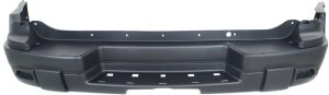 Rear Bumper Cover for Chevrolet Trailblazer 2002-2005, Primed (Ready to Paint), without Textured Bottom, Replacement