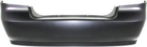 Rear Bumper Cover for Chevrolet Aveo Sedan 2007-2011, Primed (Ready to Paint), Replacement