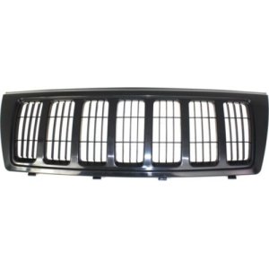 Grille Avant Pour Jeep Grand Cherokee (WK2) 04.2013 - Noir