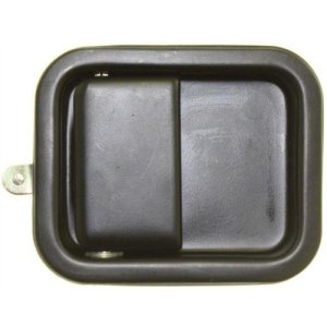 Front Right (Passenger) Exterior Door Handle for 1991 - 2006 Jeep Wrangler, Full Door Type,  55176382AE, Replacement