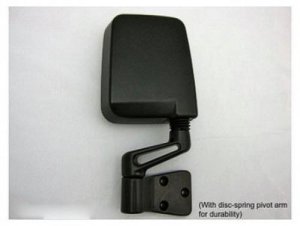 1987 - 2002 Jeep Wrangler Side View Mirror - Right (Passenger)