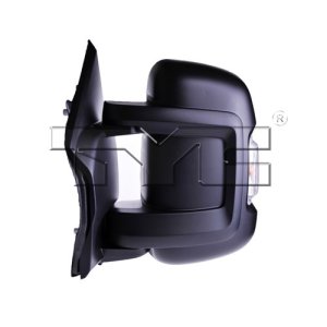 Right (Passenger) Side View Mirror Assembly for 2014 - 2022 Ram ProMaster 1500, Non-Extended, Manual Folding,  5VE98JXWAH, Replacement